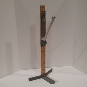 Vintage 1940's Wood "Pin-It" Measuring Tool